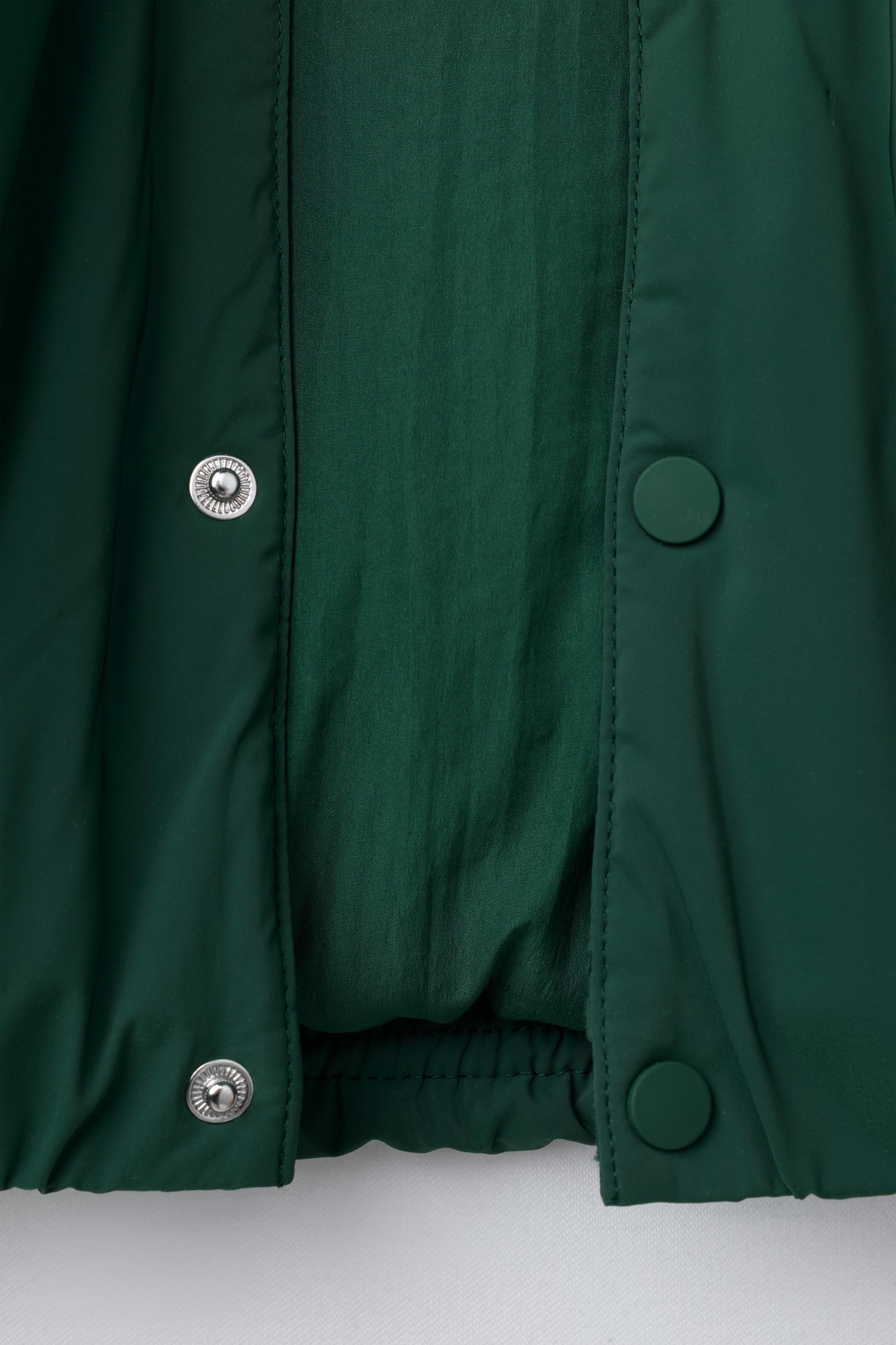 WATER REPELLENT BOMBER JACKET WITH DETACHABLE FLEECE HOODIE